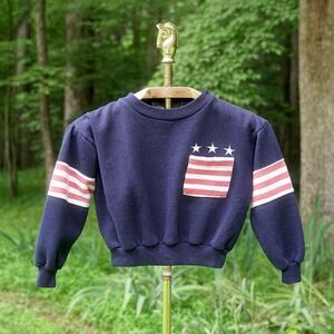 Vintage 90s Eagles Eye Boys Stars and Stripes Sweatshirt